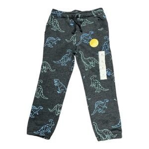 Cat & Jack - NWT - Charcoal Dinosaur Print Pants